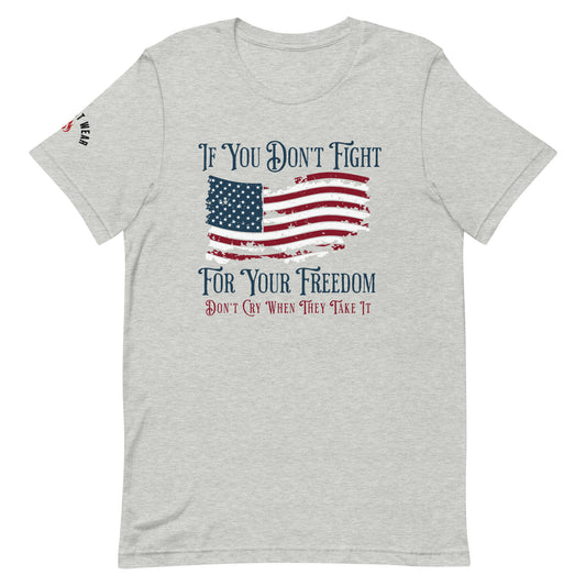 Fight for your Freedom! Or Don't cry when they take it...